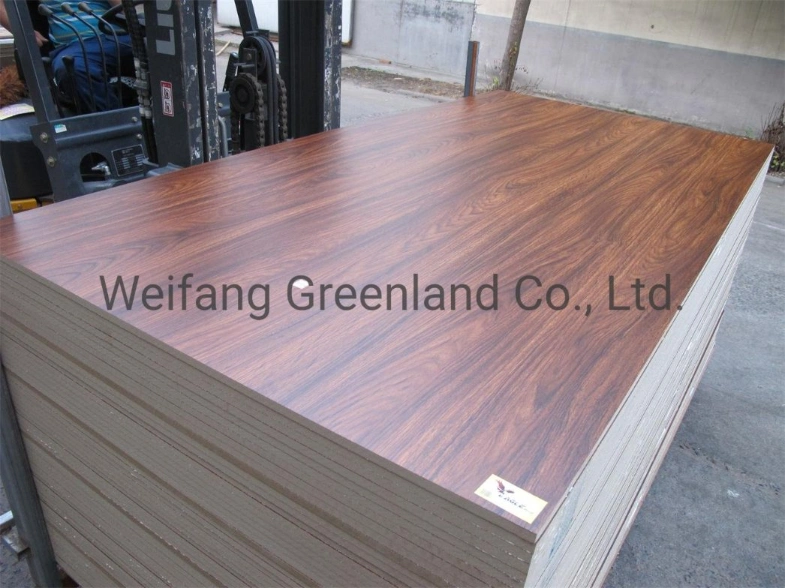 Melamine MDF Board with Wood Grain or Solid Colour Design, Matt Finish, Embossed Finish